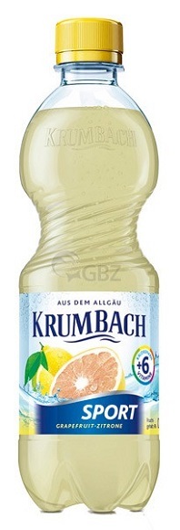 Krumbach Sport Grapefruit- Zitrone PET 20*0,5l