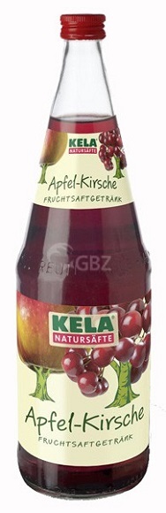 KELA Apfel- Kirsch Nektar Glas 6*1l