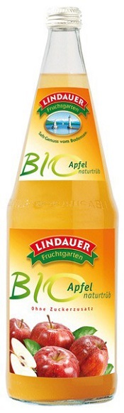 Lindauer Bio Apfelsaft trüb
